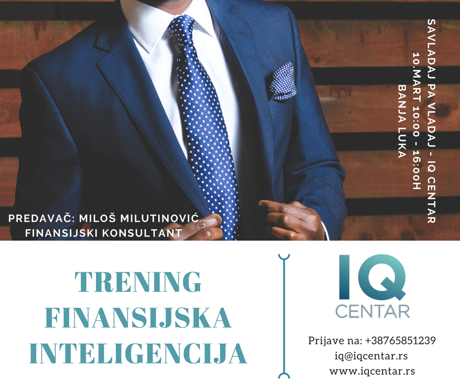 Finansijska inteligencija - Balkanska TABU tema?