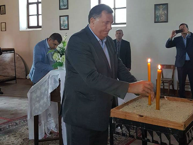 Dodik u Čitluku: Za rekonstrukciju crkve 50.000 KM