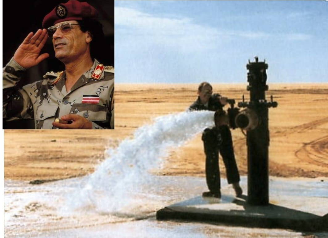 Da li je voda razlog Gadafijevog ubistva?