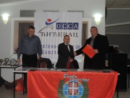 Свесрбски савез Ветерана Бојево Беатство је потписао споразум о сарадњи са Спортским савезом општине Ћићевац 
