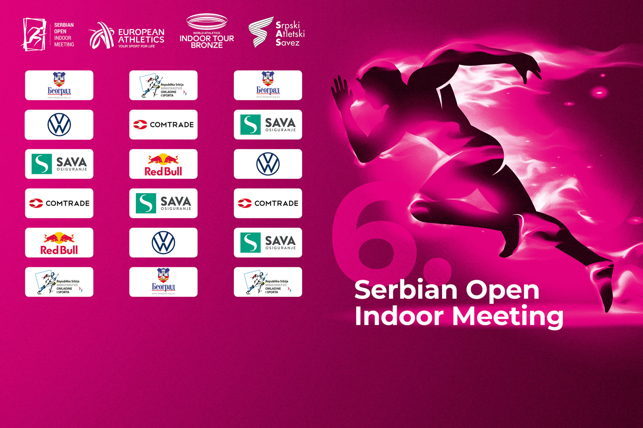 ATLETSKI SPEKTAKL: Serbian Open Indoor Meeting 